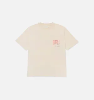 Cigar Label Mens Short Sleeve Shirt - Bone