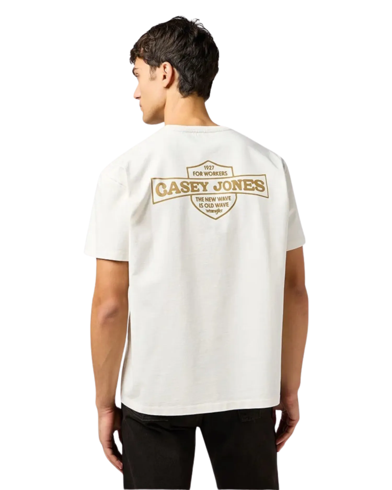 CJ Graphic T-Shirt in Vintage White