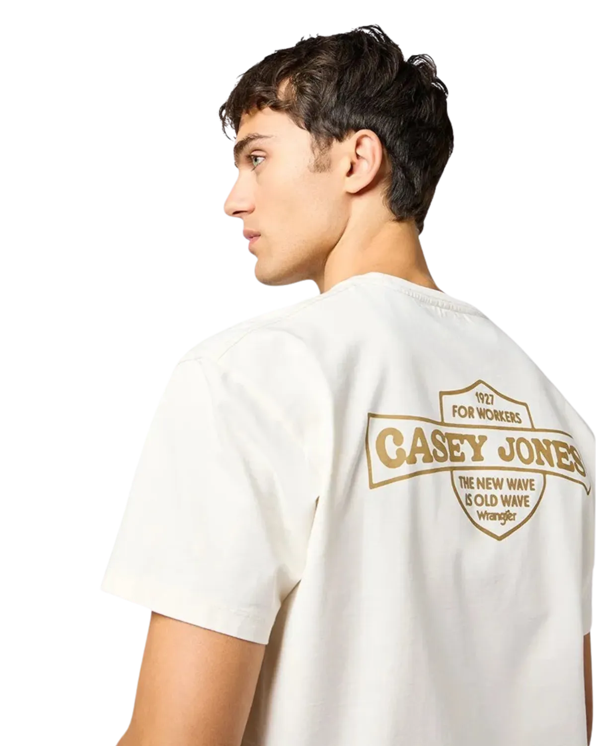 CJ Graphic T-Shirt in Vintage White