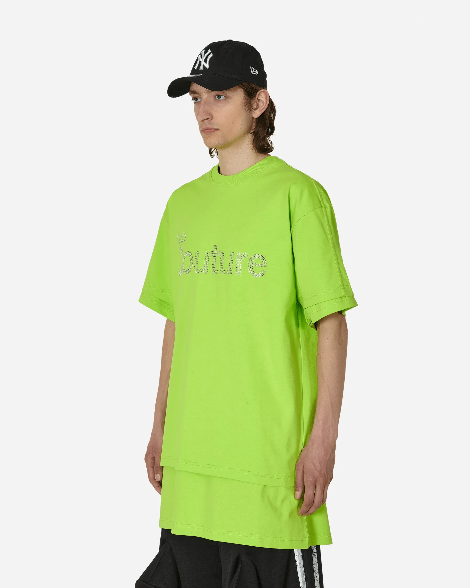 Club Couture 2 Pack Boxy & Tall T-Shirt Acid Green