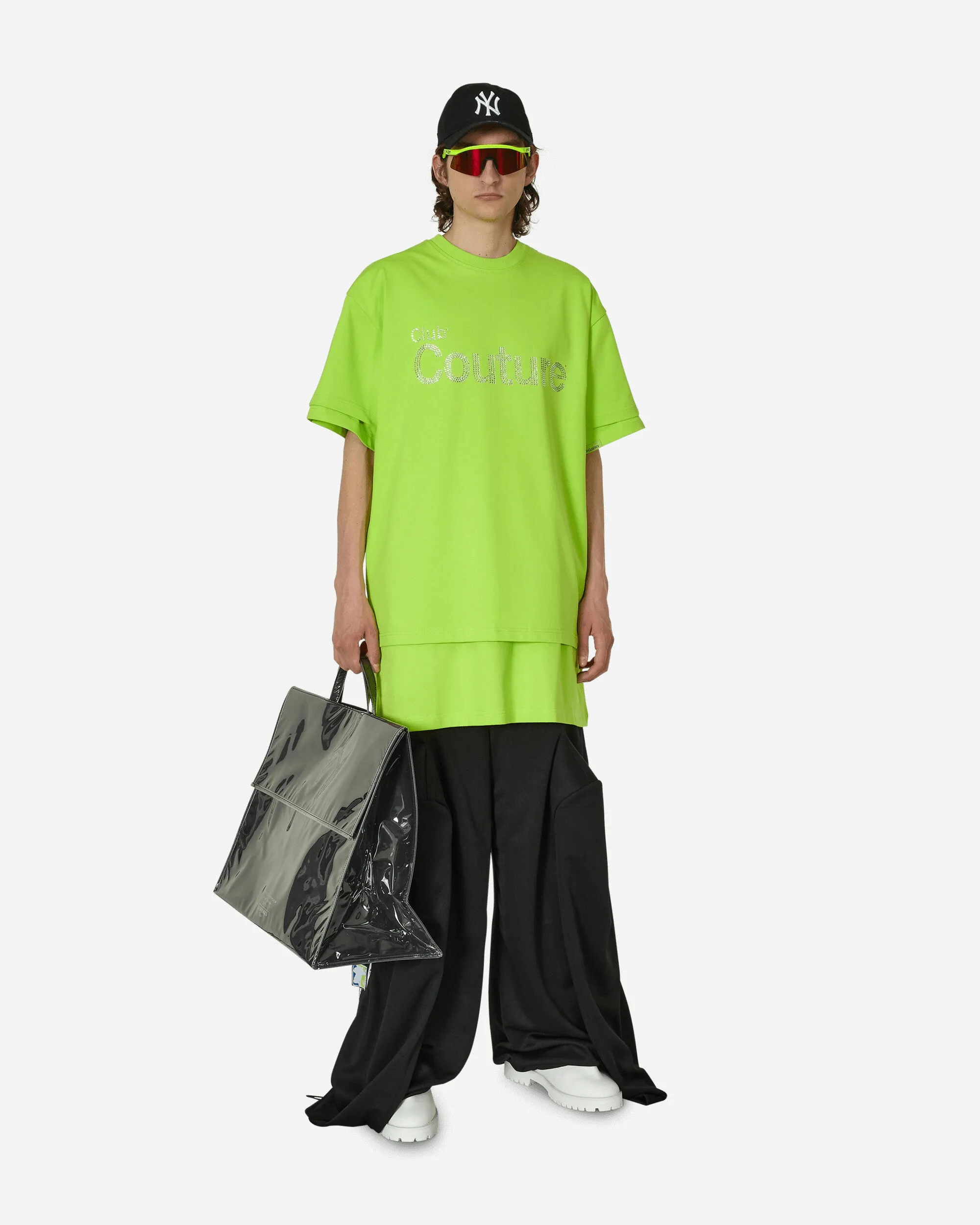 Club Couture 2 Pack Boxy & Tall T-Shirt Acid Green