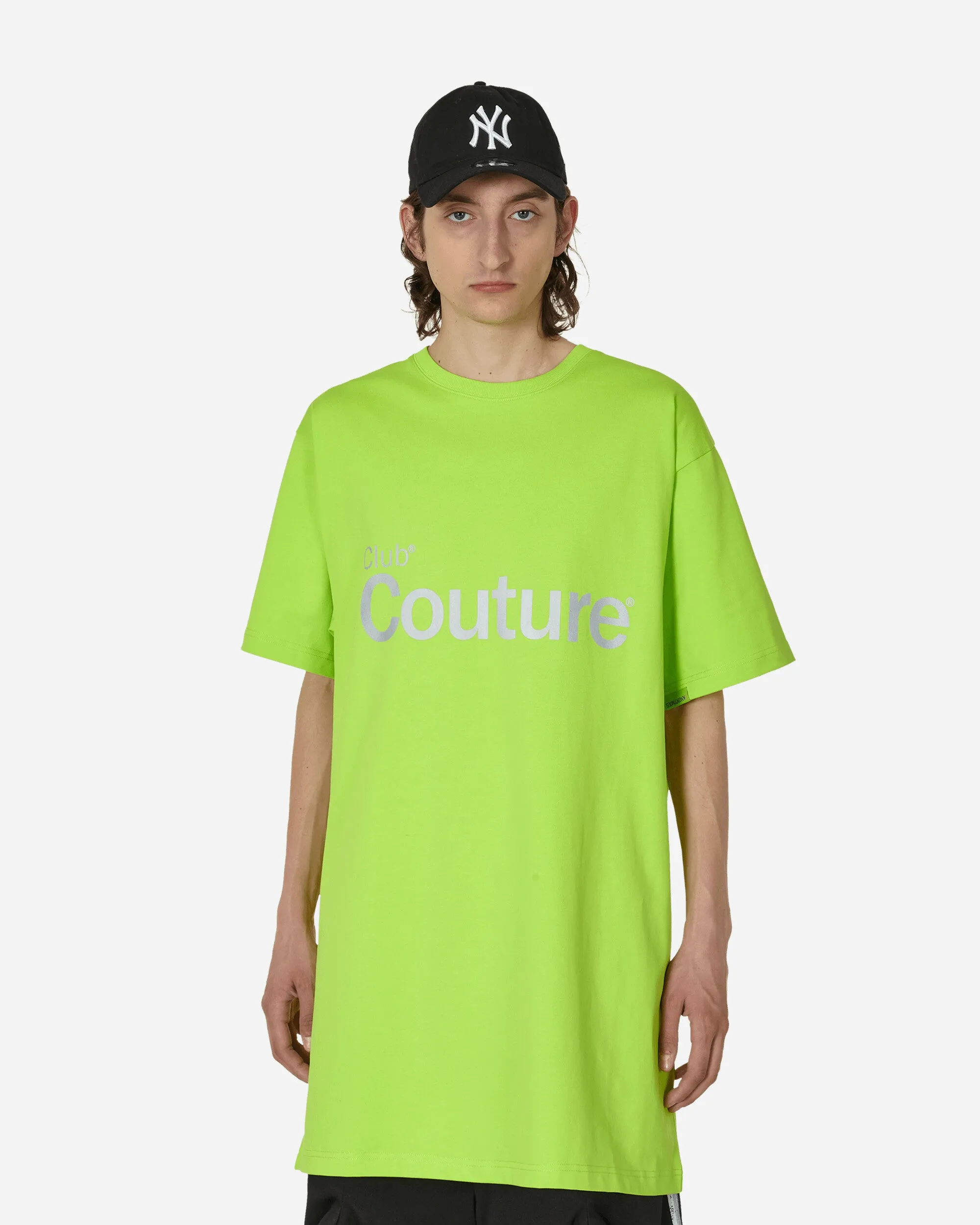 Club Couture 2 Pack Boxy & Tall T-Shirt Acid Green