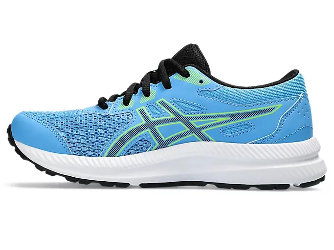 Contend 8 GS | Waterscape/Black Asics Shoes