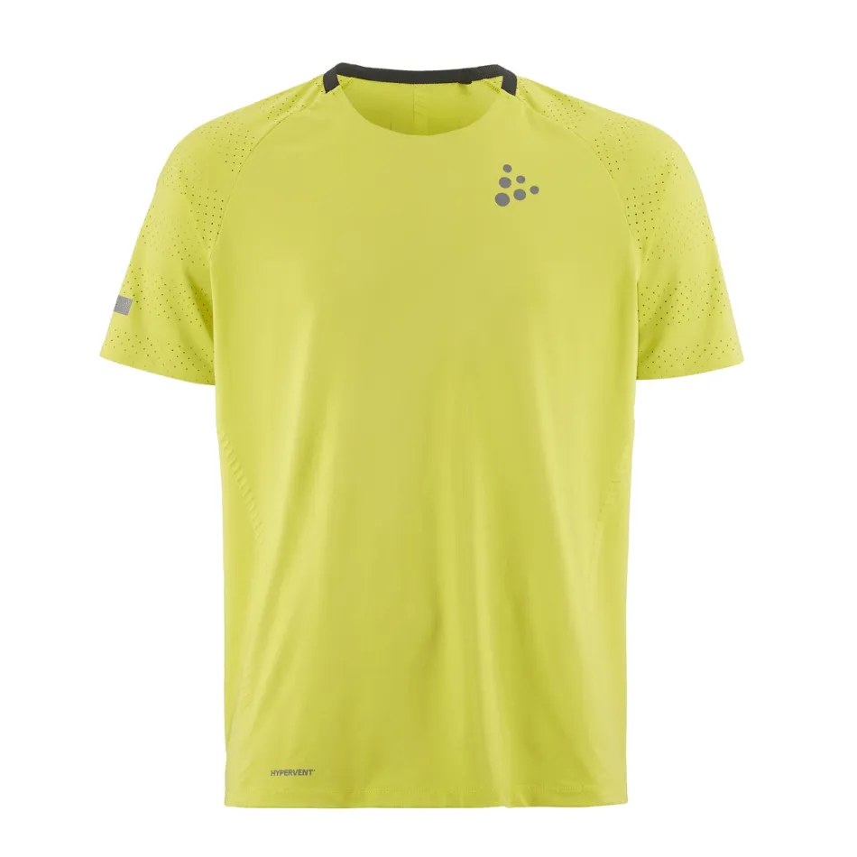 Craft Men's Pro Hypervent Tee 2 in Pear SS25