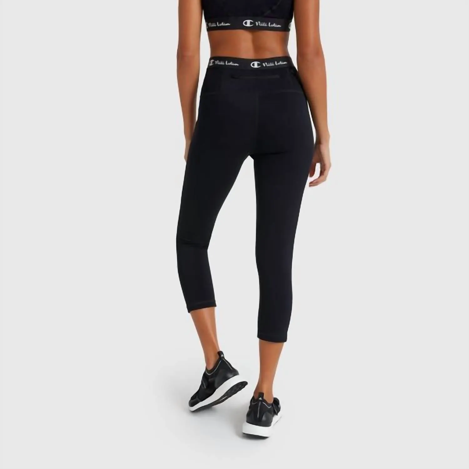 Cropped Legging In Black