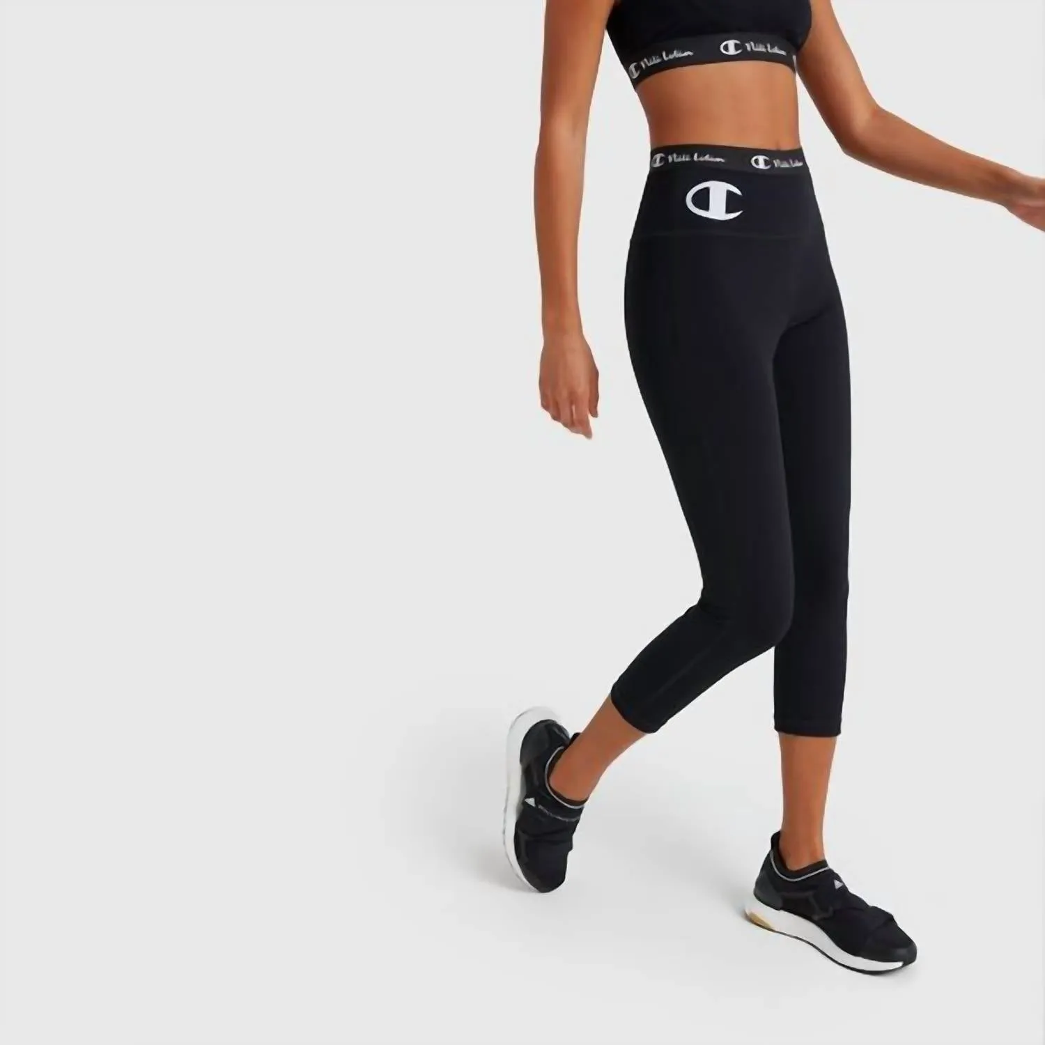 Cropped Legging In Black