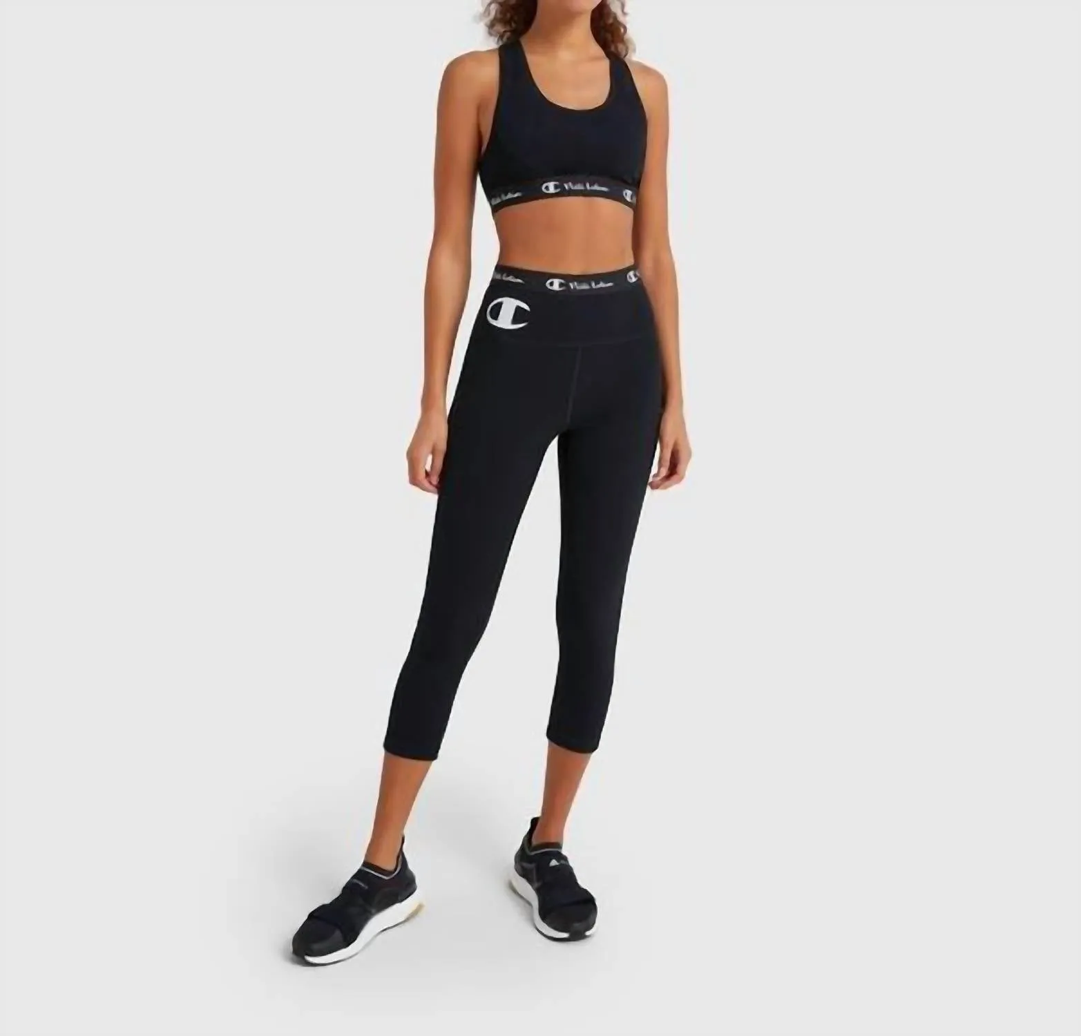 Cropped Legging In Black