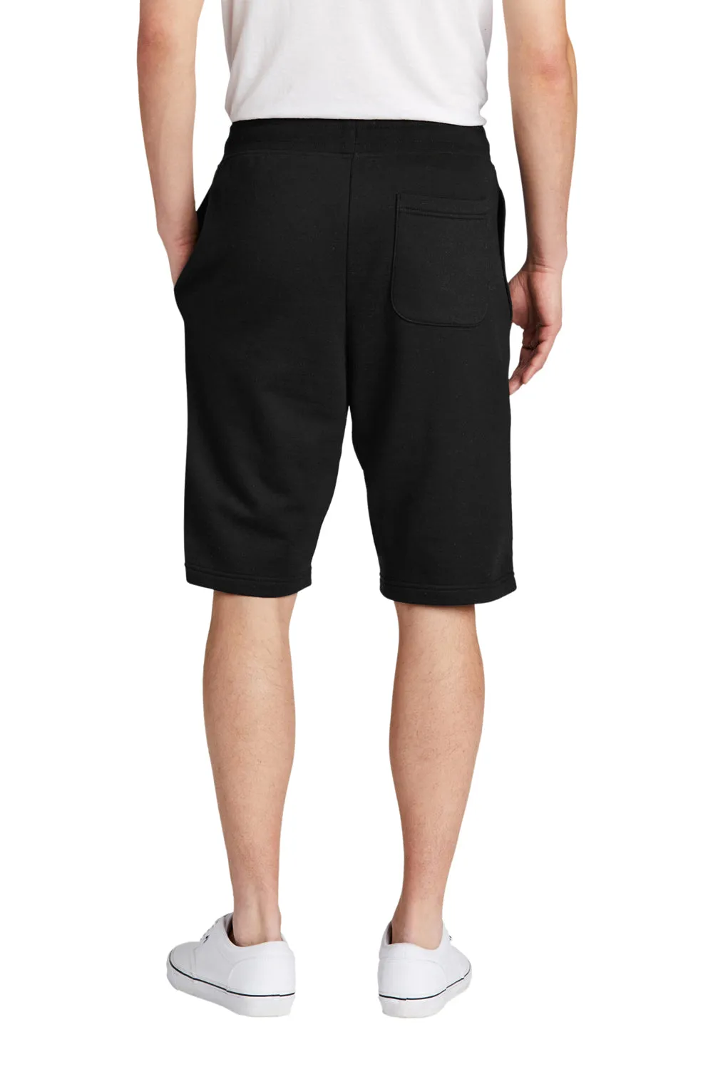 District Mens V.I.T. Fleece Shorts w/ Pockets - Black