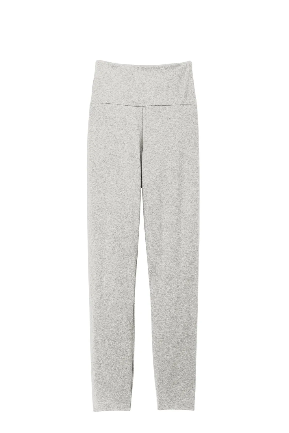 District Womens High Waist Odor Resistant Leggings - Heather Light Grey