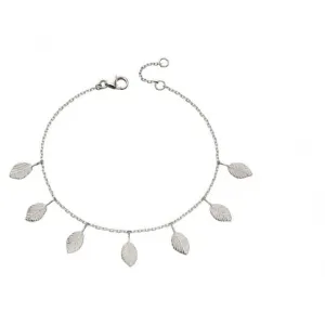 Bracelet en feuilles d'argent Elements B5147 - Bijoux Beginnings