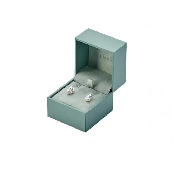 Boucles d'oreilles Elements en zircone argentée dispersée E5673C - Débuts Bijoux