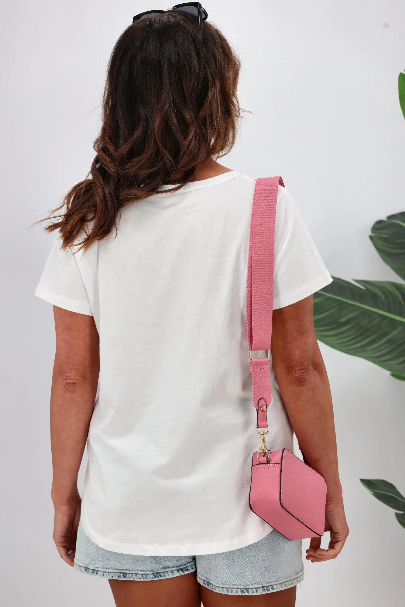 Elm Love Elm Vee Tee White