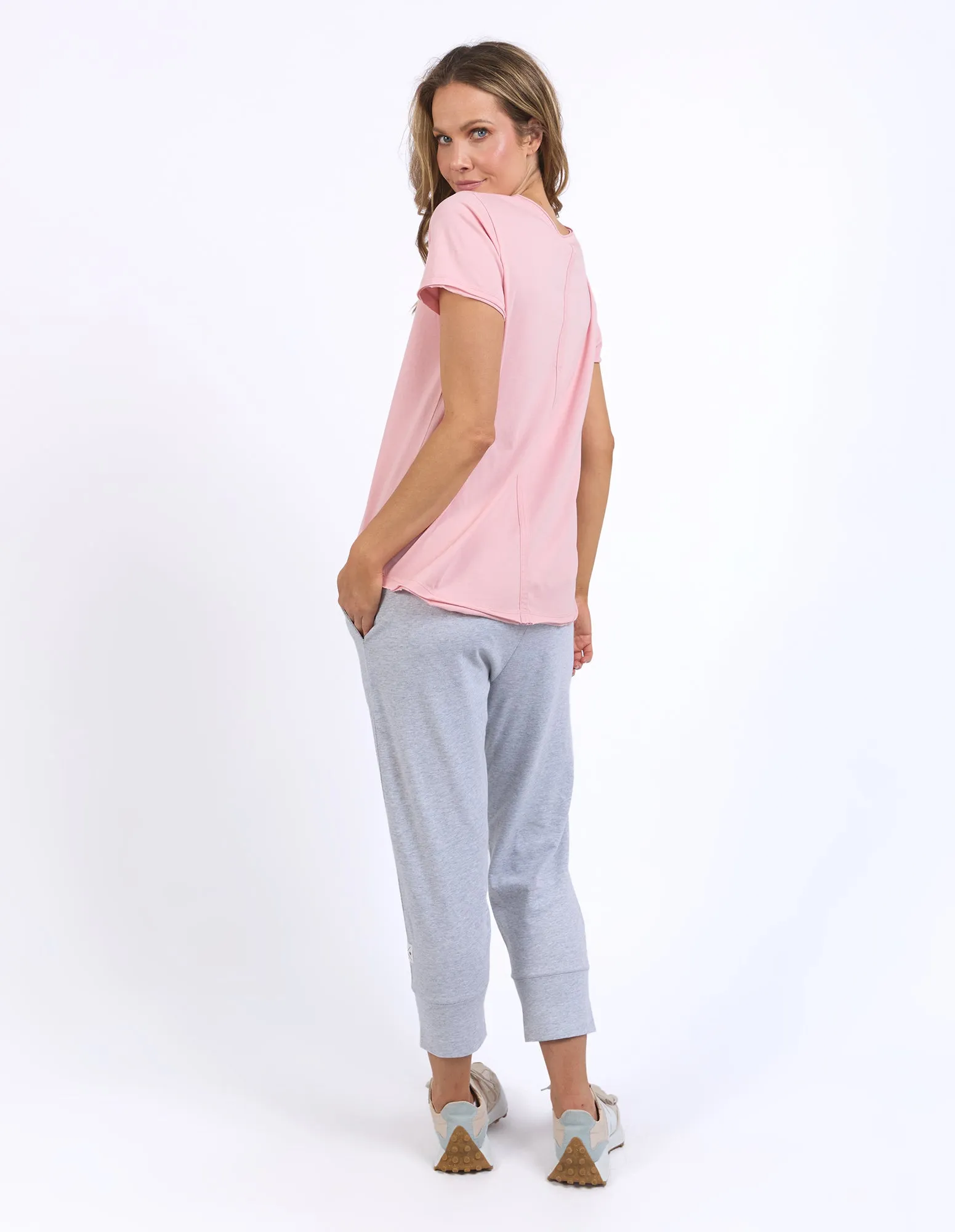Elm Pima Vee Tee Blush Pink