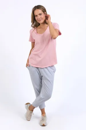 Elm Pima Vee Tee Blush Pink