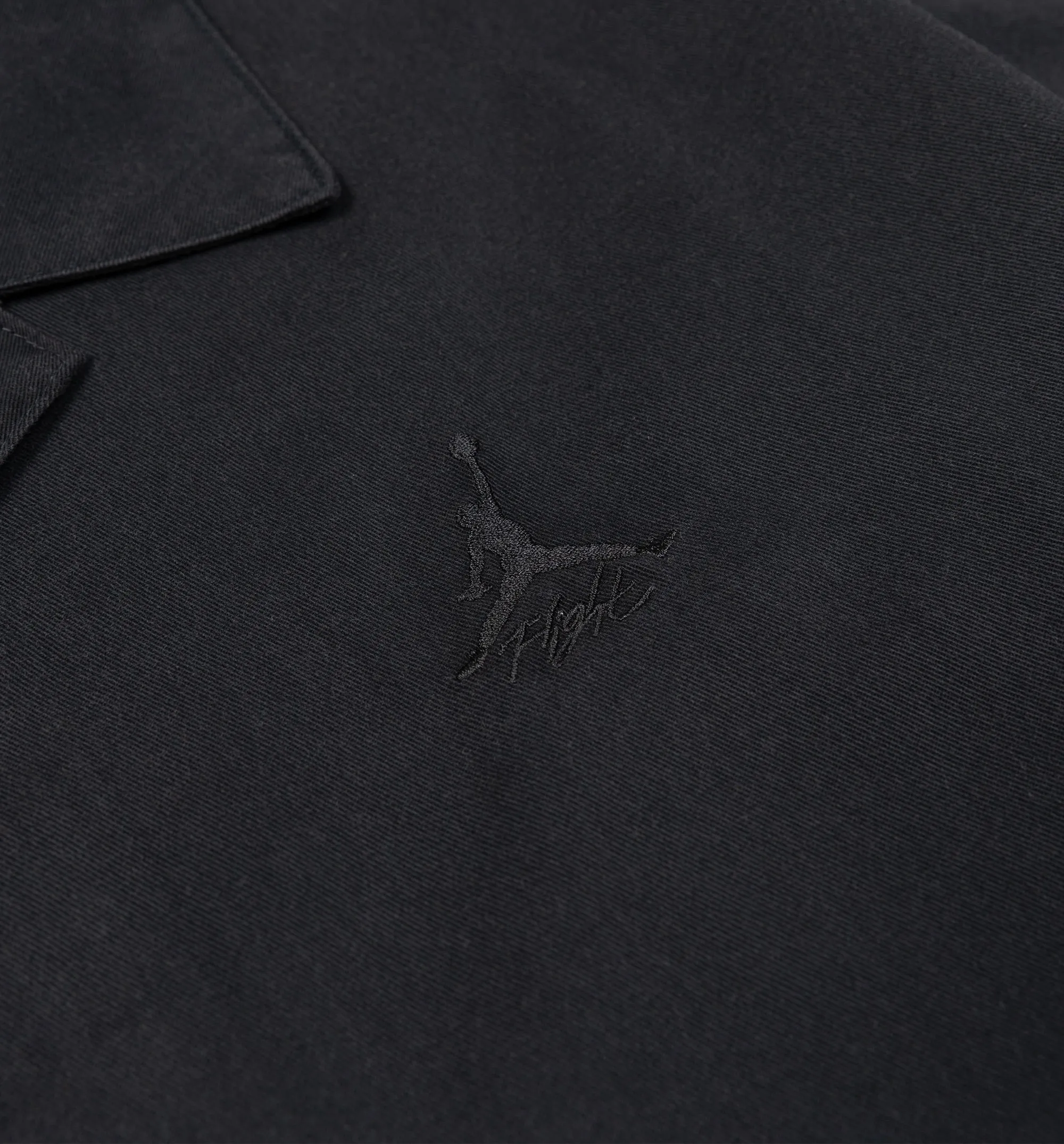 Essential Statement Button Up Mens Short Sleeve - Black