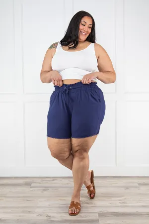 Fierce Lady Women's Casual Frayed Shorts