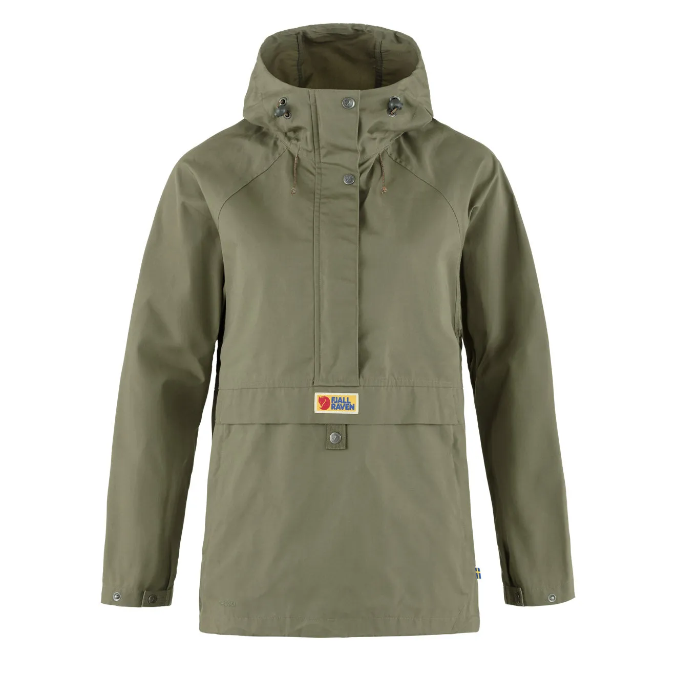 Fjallraven Womens Vardag Anorak Green