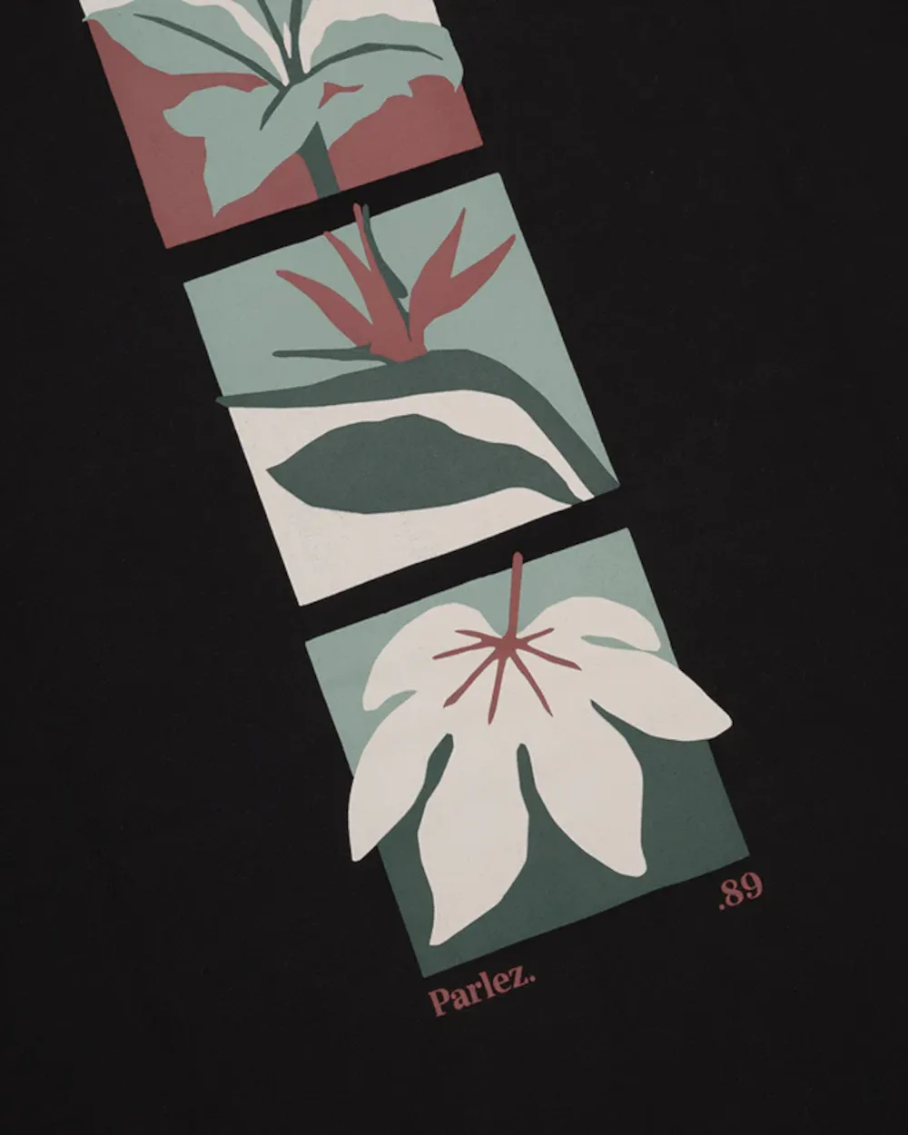 Flora T-Shirt in Black