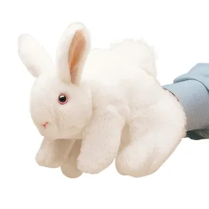 Folkmanis Puppet - White Bunny Rabbit
