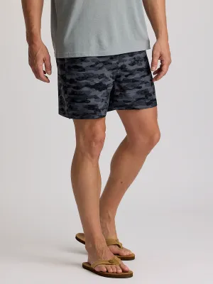 Free Fly Lined Active Breeze 5.5" Shorts-Seasmoke Camo Black