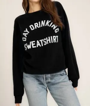 Game Day Sweatshirt In Black