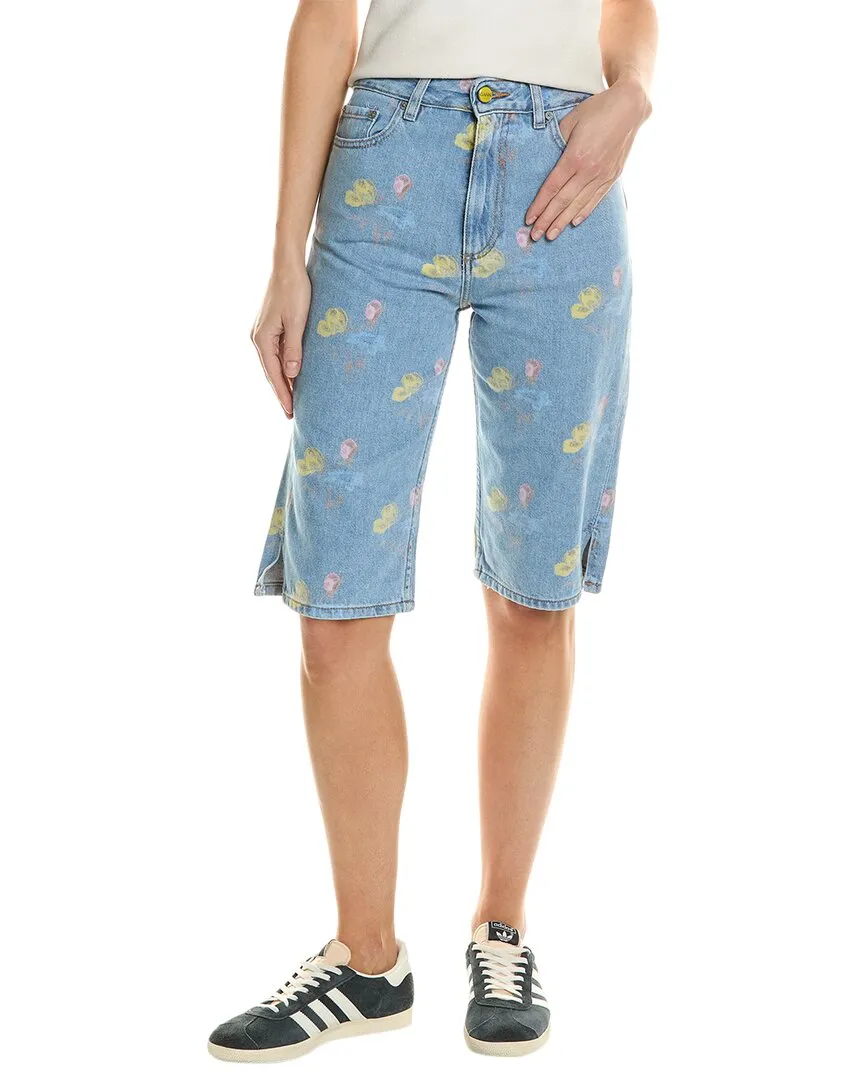 GANNI Knee Length Short