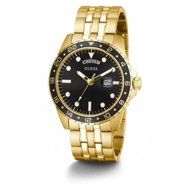 Montre Gents Comet en acier inoxydable avec finition or GW0220G4