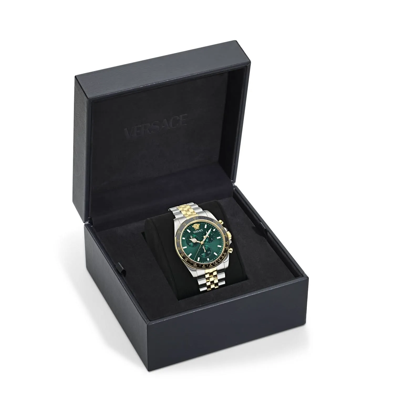 Montre Greca Chr Wave Green pour Homme VE0H00425