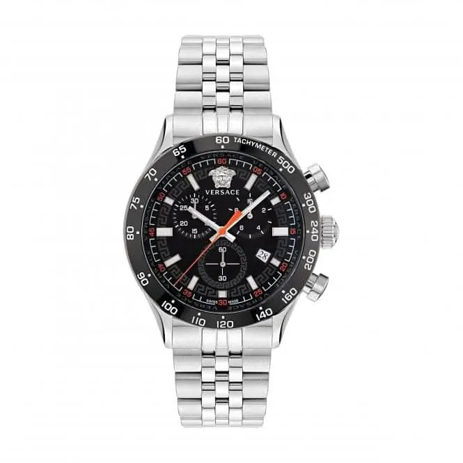 Montre Gents Hellenyium en Acier Inoxydable Noir VE2U00322