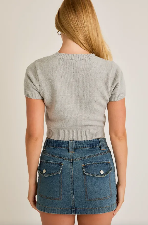 Gia Teddy Bear Sweater Top