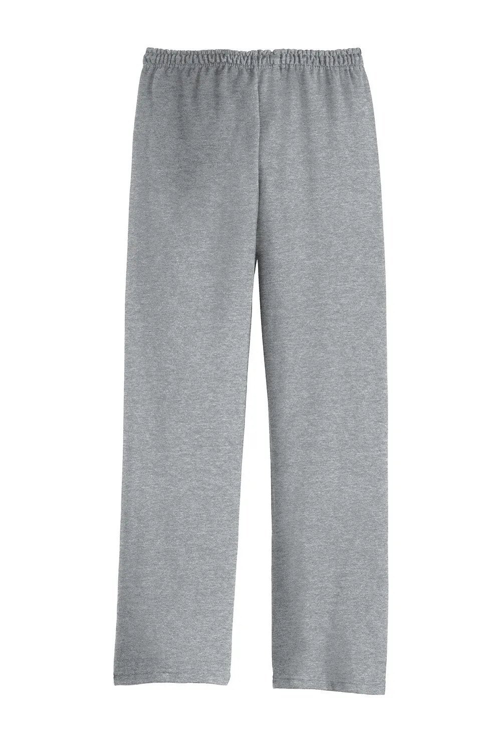 Gildan Mens Heavy Blend Open Bottom Sweatpants - Sport Grey
