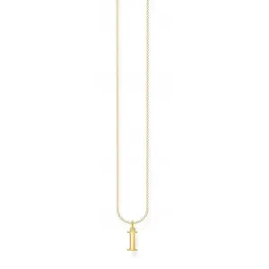Collier Lettre I Doré KE2018-413-39-L45V Thomas Sabo