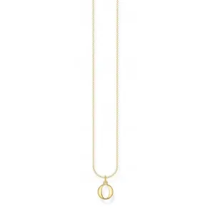 Collier en lettre O plaqué or KE2024-413-39-L45V Thomas Sabo