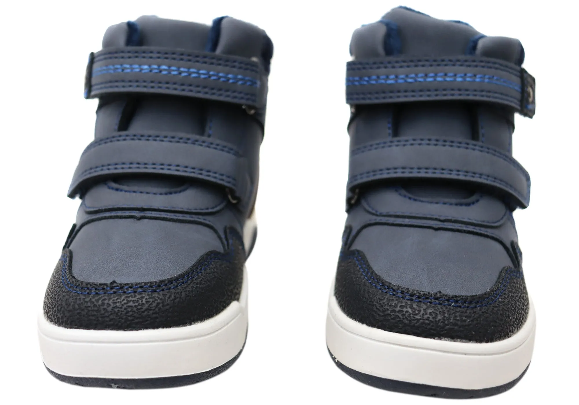 Grosby Alfie Boys Kids Comfortable Boots With Adjustable Straps Grosby Shoes