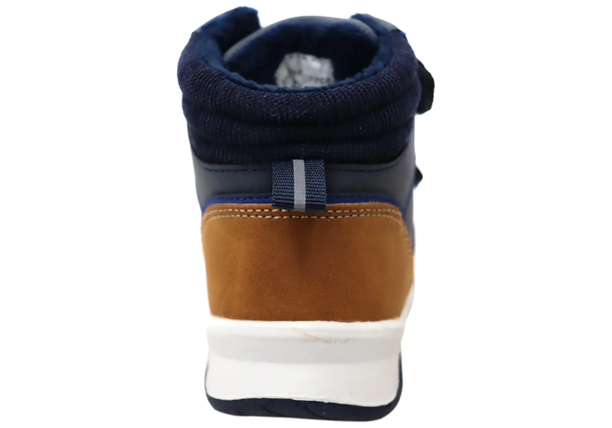 Grosby Alfie Boys Kids Comfortable Boots With Adjustable Straps Grosby Shoes