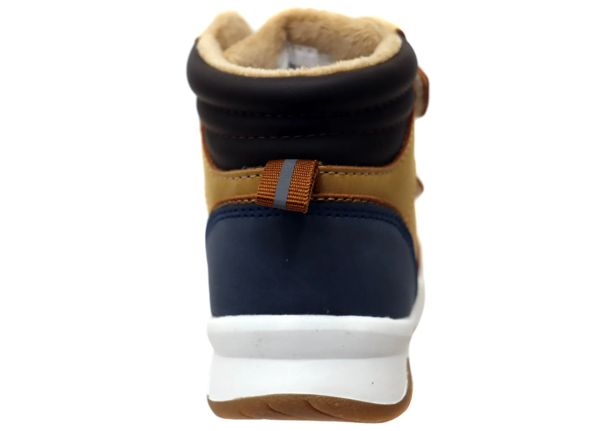 Grosby Alfie Boys Kids Comfortable Boots With Adjustable Straps Grosby Shoes