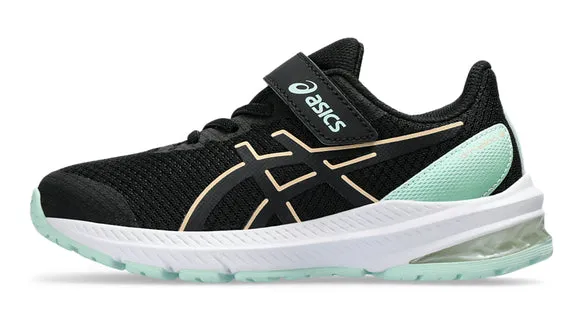 GT-1000 12 PS | Black/Apricot Crush Asics Shoes