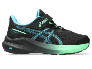 GT-1000 13 PS | Black/Digital Aqua Asics Shoes