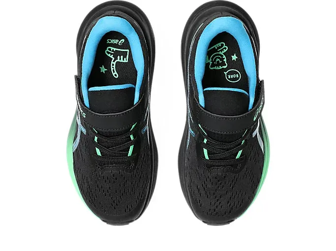GT-1000 13 PS | Black/Digital Aqua Asics Shoes