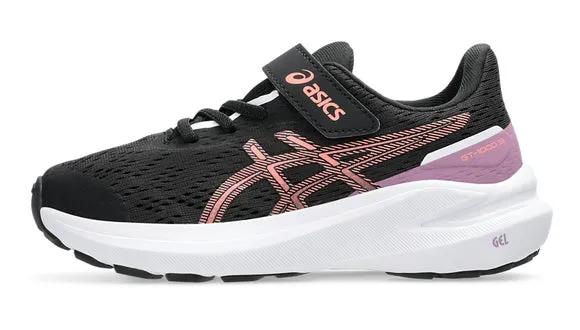 GT-1000 13 PS | Black/Sun Coral Asics Shoes