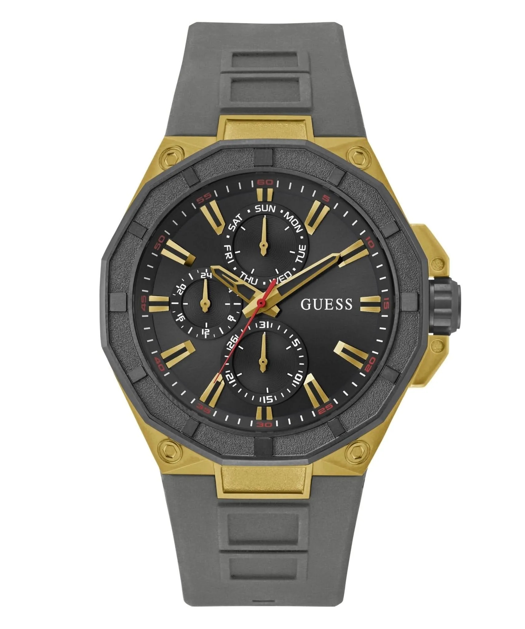 Montre Guess Gents R2 en silicone bicolore GW0803G1