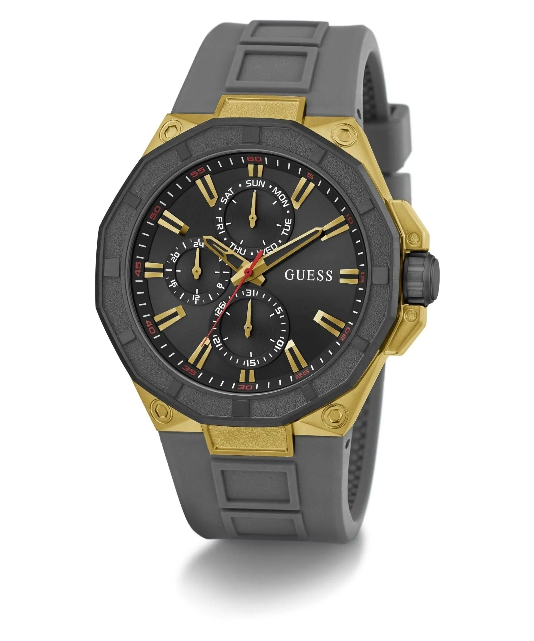 Montre Guess Gents R2 en silicone bicolore GW0803G1
