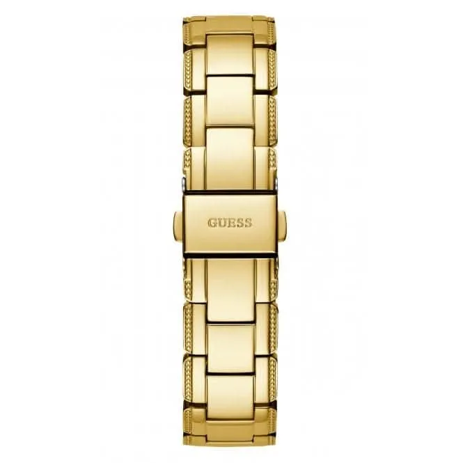 Montre Guess Ladies Crystal Clear en acier inoxydable avec finition or GW0470L2