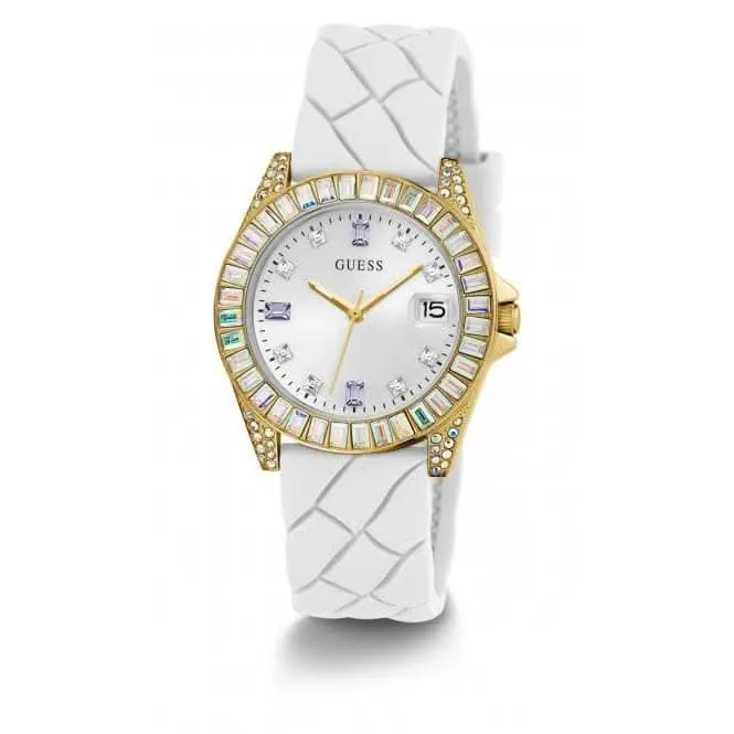 Montre Guess Ladies Opaline en acier inoxydable doré GW0585L2
