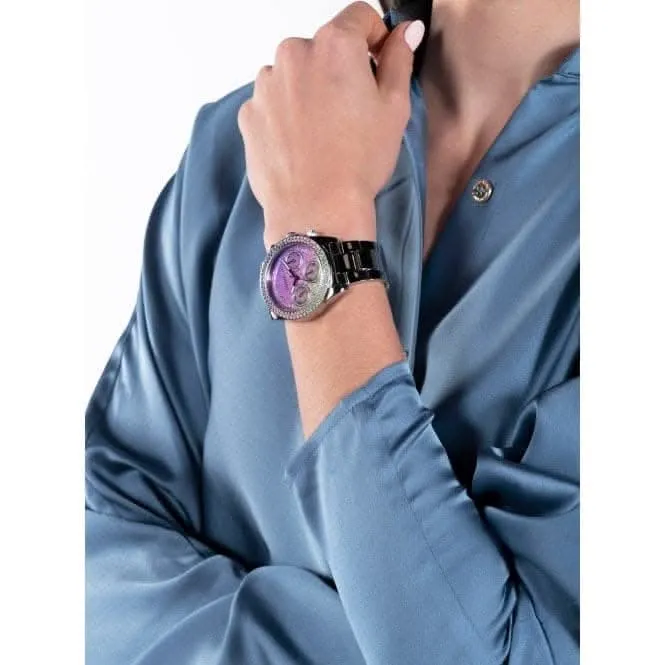 Montre Guess Ladies Sol en acier inoxydable argenté GW0483L1