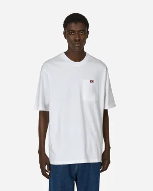 Heavy Duty Classic Label Pocket T-Shirt White