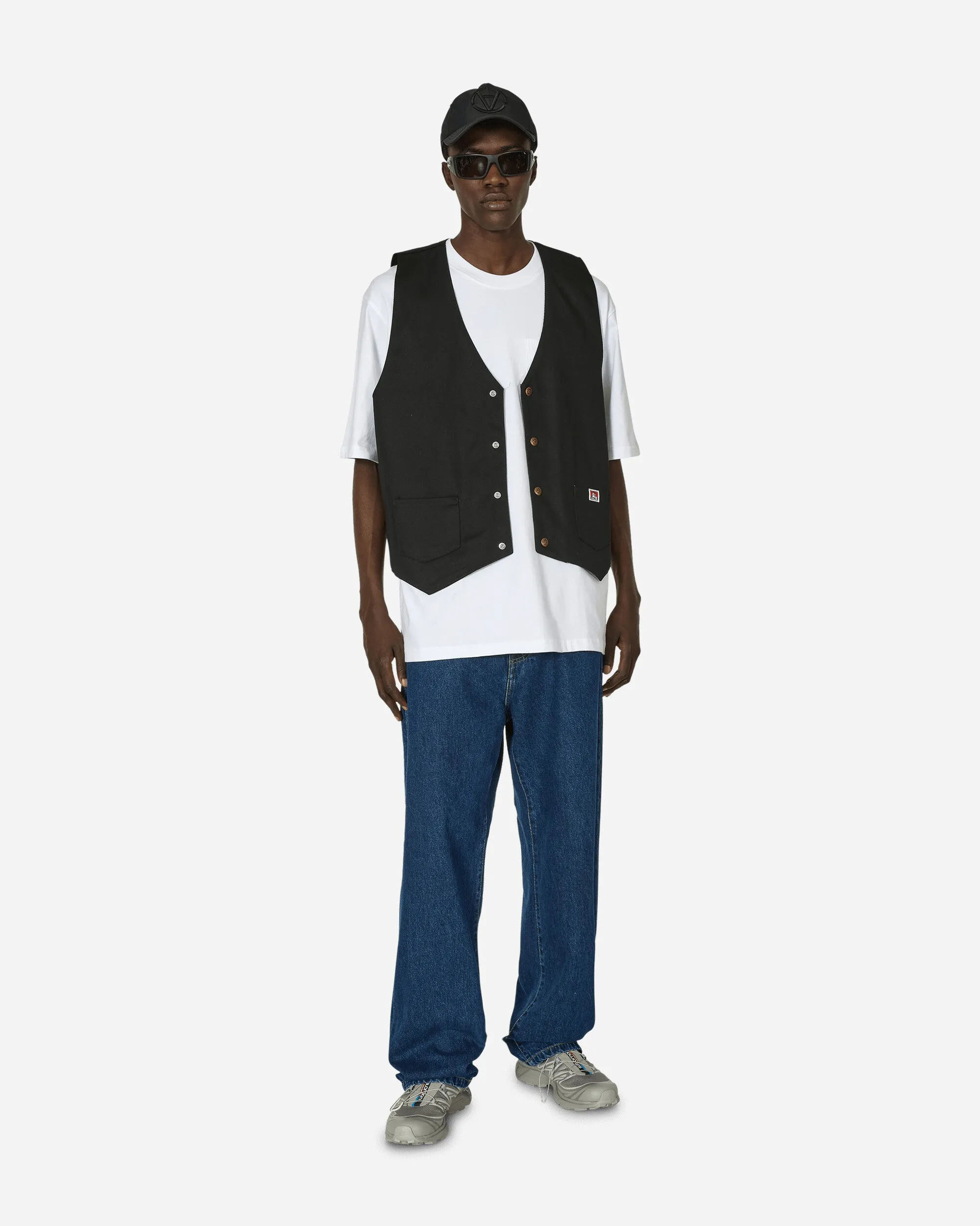 Heavy Duty Classic Label Pocket T-Shirt White
