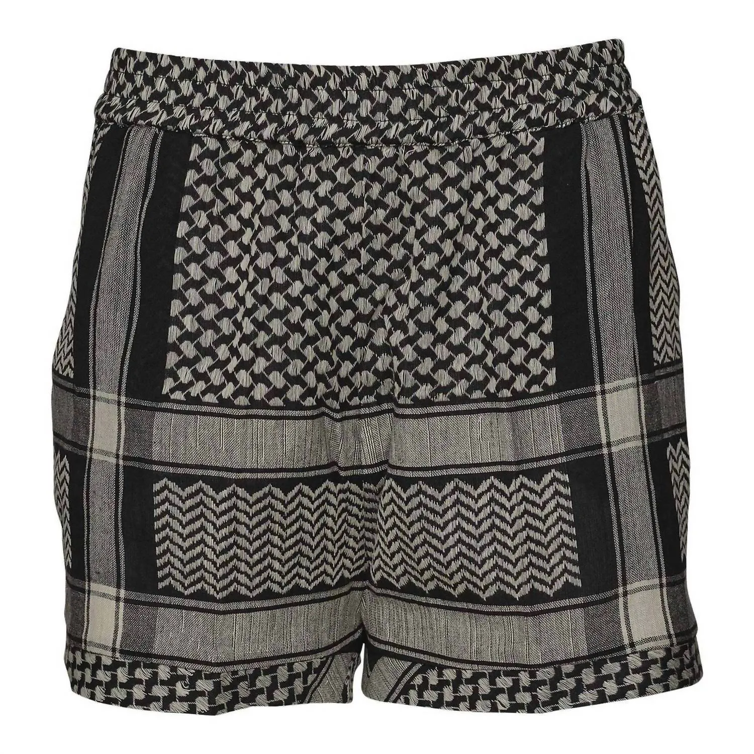 Helene Shorts In Black/stone