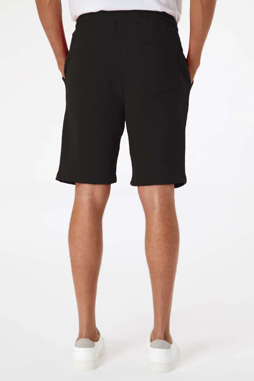 Independent Trading Company Mens Fleece Shorts w/ Pockets - Black