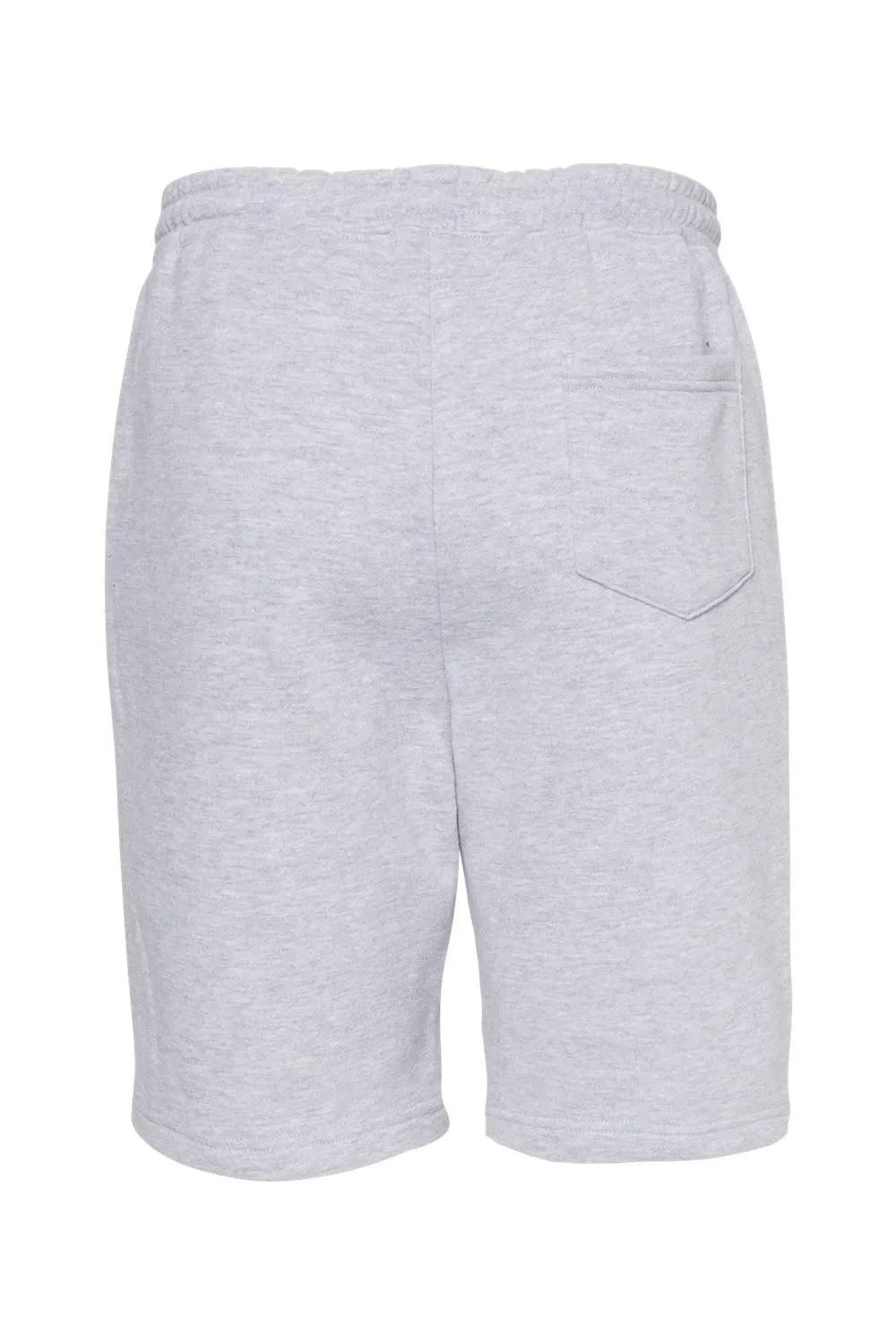 Independent Trading Company Mens Fleece Shorts w/ Pockets - Heather Grey